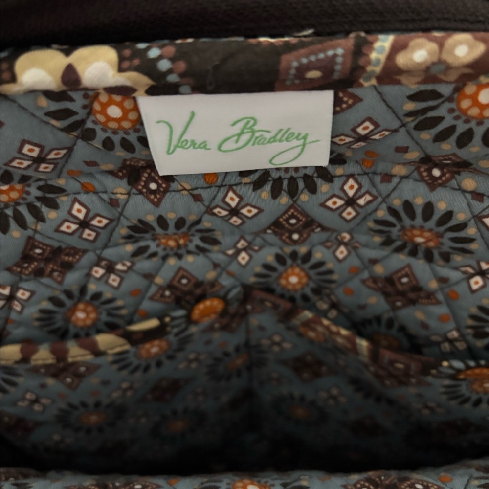 Patterned Brown Backpack - image 4